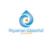 Aquarian Waterfall Logo