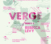 MFA Dance Verge Performance Poster and Booklet