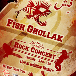 Fish Ghollak - rock concert