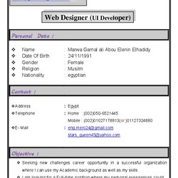 My Cv