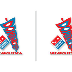 Dominos Shawrma Logo