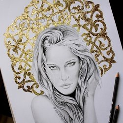 Gold Leaf Work