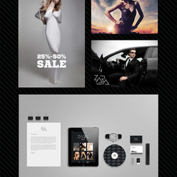 Zara Logo &amp;amp; Stationary Design