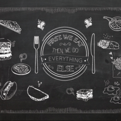 Pancakes and Waffles Illustrations