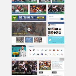 Grid iron boss web template