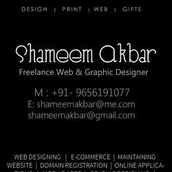 Web &amp;amp; Graphics  Designer
