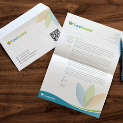 logo and letterhead design for careconduit.com