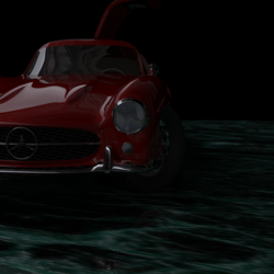  classic mercedes sl300 