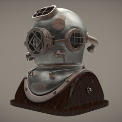 diving helmet