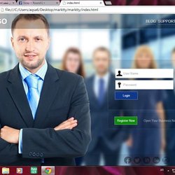 واجهة دخول الموظفين