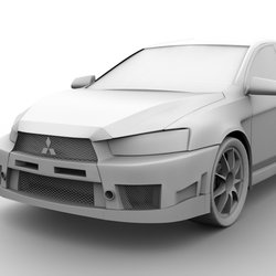 Mitsubishi Lancer Evolution 2011 By Maya