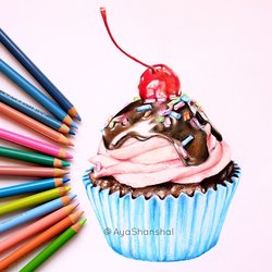 Creative Realistic Work Using Colored Pencils