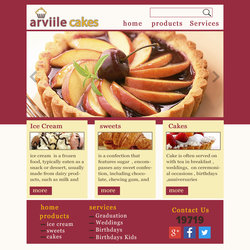 arviile cake اول مشروع كامل 