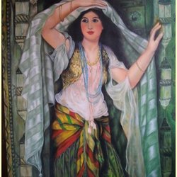 رسم ألوان زيتية