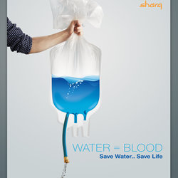 SAVE WATER 