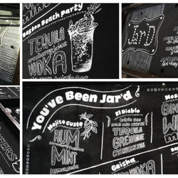 Jar&amp;#039;d Chalk Illustrations
