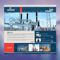 Orient for Energy/ Website