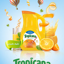 Tropicana promotional AD