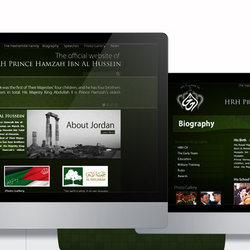HRH Prince Hamzah Bin Al Hussain Website