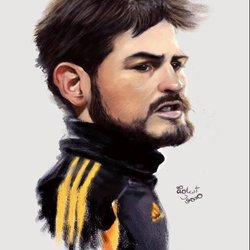 Ikar casillas caricature
