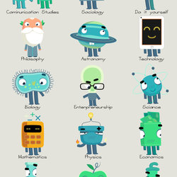 TA Subjects tracks Icons