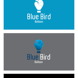 Blue Bird Balloon
