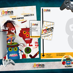 iBomb Video Game Brand Identity