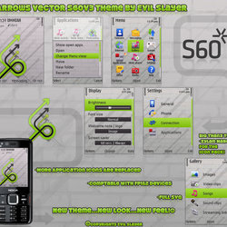 Arrows Vector S60v3 theme
