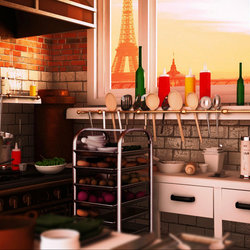 Ratatouille عملي على Cinema 4D 
