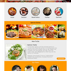 Restaurant Website