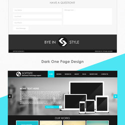 one page psd