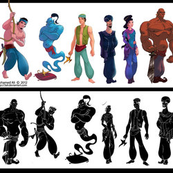 Arabian nights characters - Pepsi AD campaign 