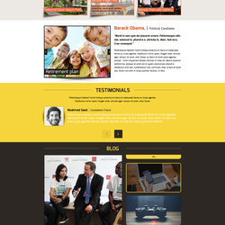 Nomineep PSD - template for politicians