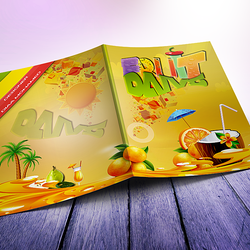 Juices Brochure - Business Card