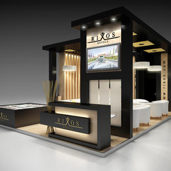 RIXOS hotel booth