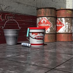 3D FPS Game Map