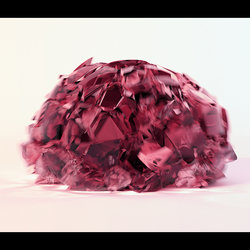 Digital Art - Destruction, Frame 398