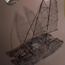 كاراكاز لمركب شراعى  من المعدن &amp;quot; يدوى &amp;quot;  لأكاديمية الفن والتصميم 