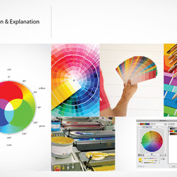 Hueangle Graphic Productions / Brand identity system