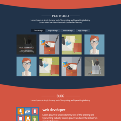 flat design