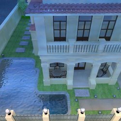 3D villa 