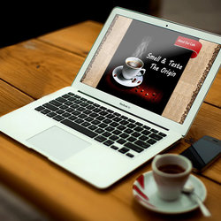 Creative Design for Website Coffee