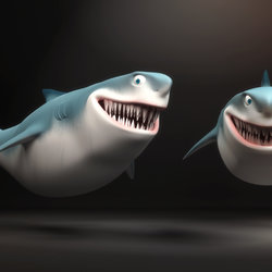 Cartoon Shark