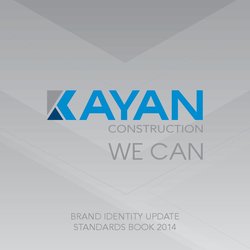 KAYAN CONSTRUCTION - Manual