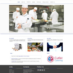Jordan Catering Supplies Website Design