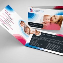 تصميم بروشور لمركز فرح للخصوبة
