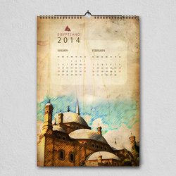 Egyptiano Logo &amp;amp; calendar