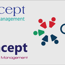 Concept For project management Logos