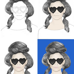Heart Shaped Sunglasses 