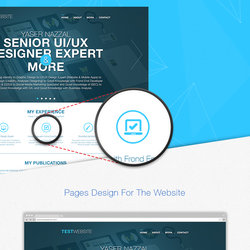 CV Website Presentation